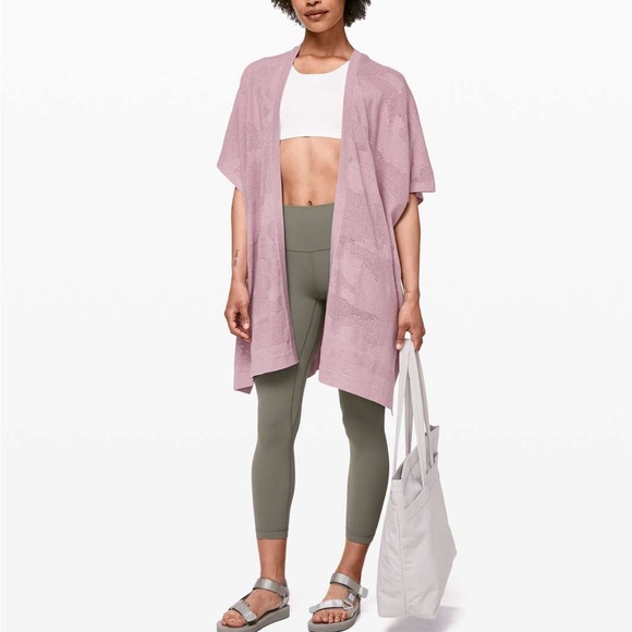 lululemon athletica Sweaters - Lululemon Find Your Light Wrap